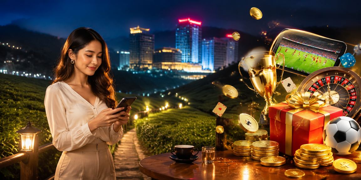 Suasana kasino Genting Highlands yang menginspirasi baccarat dalam talian toto123
