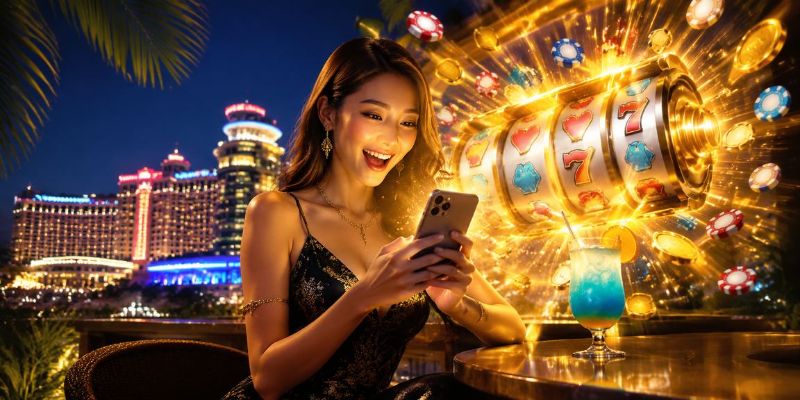 Dewan permainan slot bergaya Genting Highlands di toto123